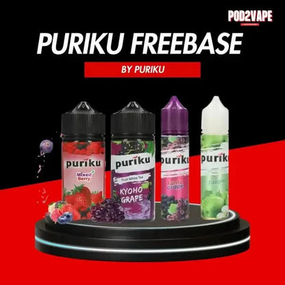 น้ำยาบุหรี่ไฟฟ้า ฟรีเบส Puriku freebase มี 2 ขนาดให้เลือกใช้งาน สุดคุ้มค่า