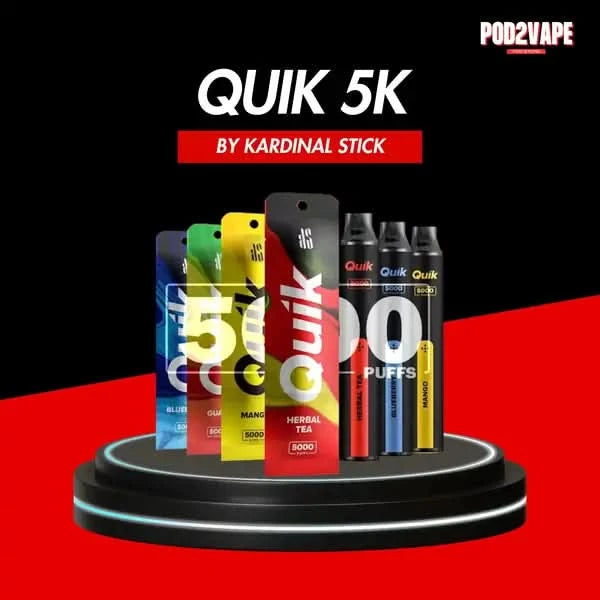 Ks quik 5000 puffs พอตใช้แล้วทิ้ง ยอดนิยมขนาด 5000 คำ