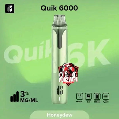 Ks quik 6000 puffs honeydew