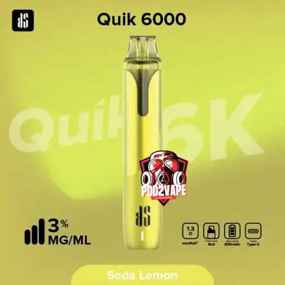 Ks quik 6000 puffs lemon soda