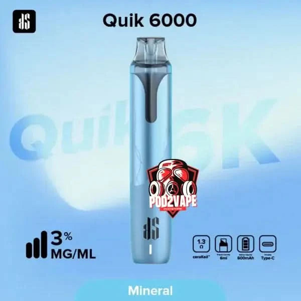Ks quik 6000 puffs mineral