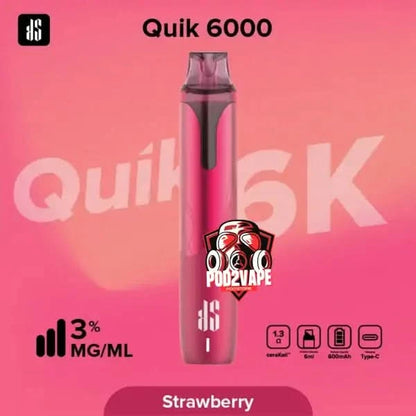 Ks quik 6000 puffs strawberry