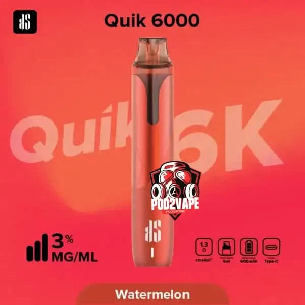 Ks quik 6000 puffs watermelon
