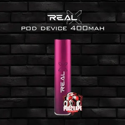 Real x pod black pink