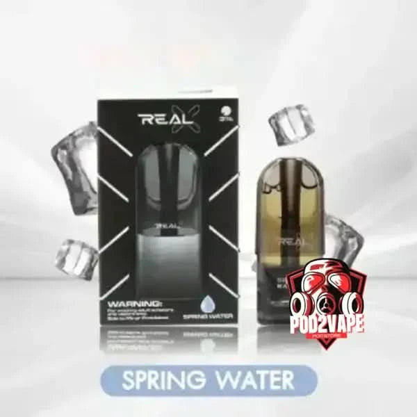 หัวพอต Real x spring water