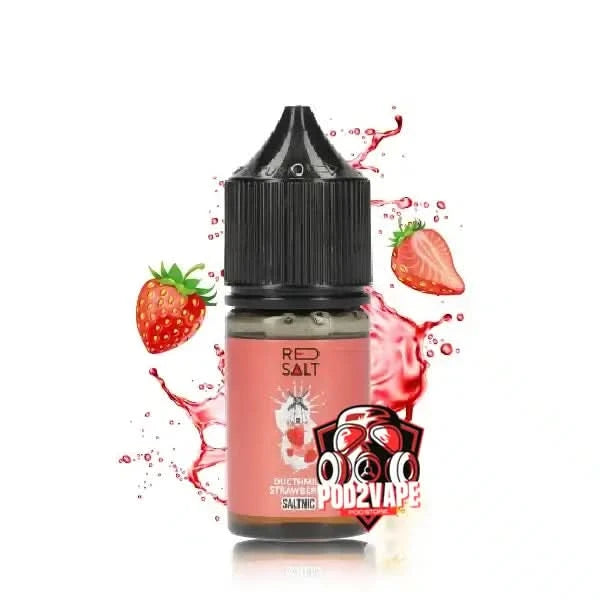 red salt dutch mill strawberry 30ml nic35