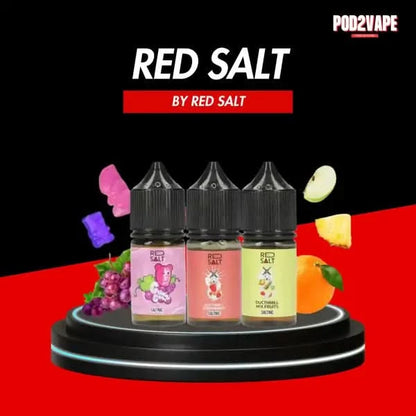 น้ำยาซอลนิค Red salt 30ml nic35 มี 7 รสชาติ นมเปรี้ยวและเครื่องดื่ม