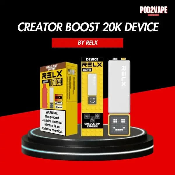 Relx creator boost 20k device พอตเลโก้ 20000 คำ