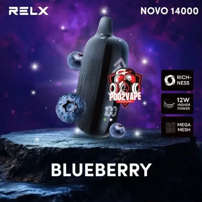 Relx novo 14000 puffs blueberry