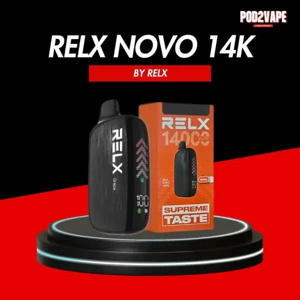 Relx novo 14000 puffs พอตรุ่นใหม่แบรนด์ relx มีรสชาติให้เลือกเยอะ