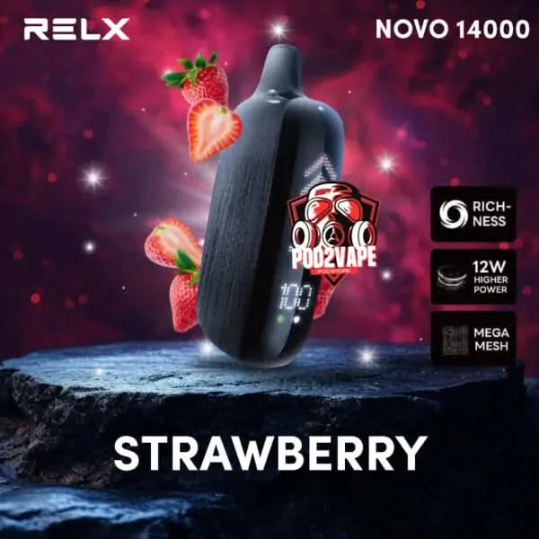 Relx novo 14000 puffs strawberry