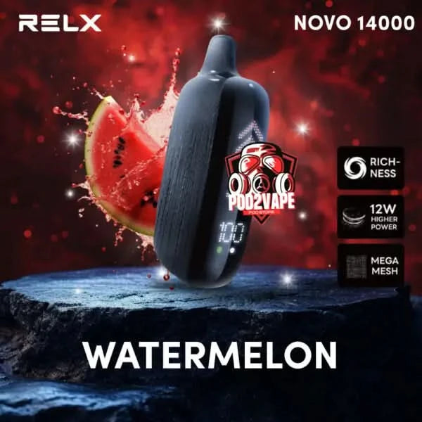 Relx novo 14000 puffs watermelon