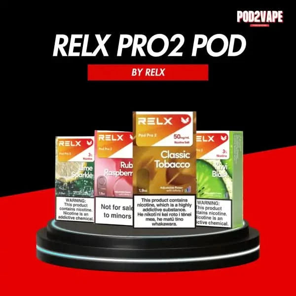 หัวพอต Relx pod pro 2 หัวน้ำยายอดนิยม ของแบรนด์ระดับโลก Relx ตอบโจทย์ทุกการใช้งาน