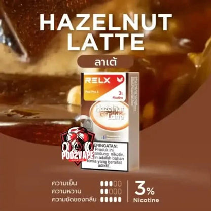 หัว Relx pro 2 hazelnut latte