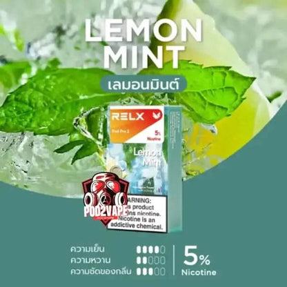 หัว Relx pro 2 lemon mint nic50