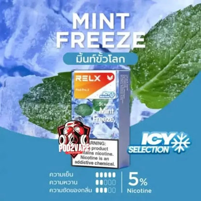 หัว Relx pro 2 mint freeze nic50