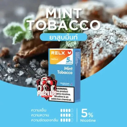 หัว Relx pro 2 mint tobacco nic50