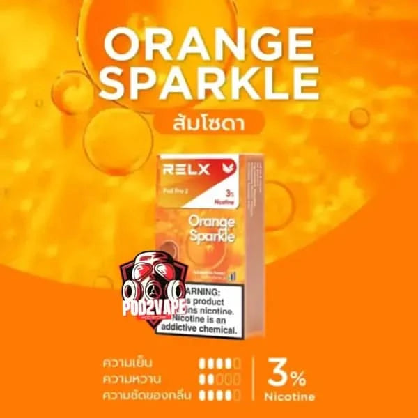 หัว Relx pro 2 orange sparkle