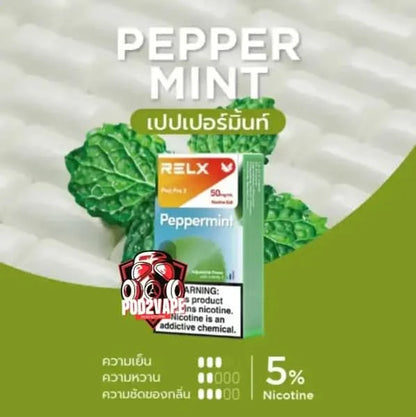หัว Relx pro 2 pepper mint nic50