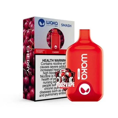 Relx waka smash 6000 puffs cherry