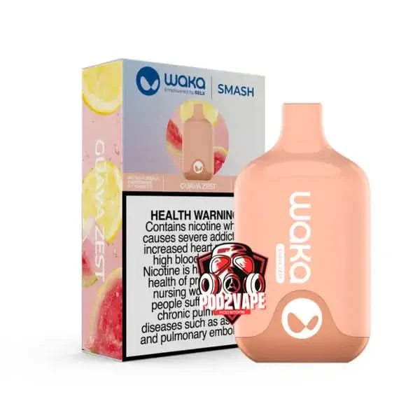 Relx waka smash 6000 puffs guava zest