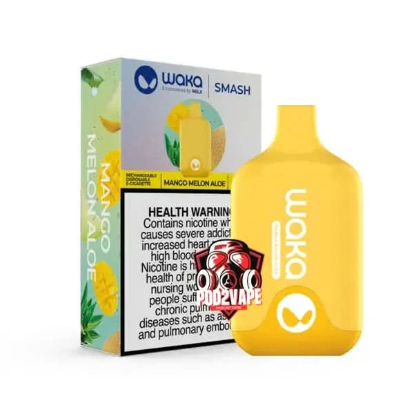 Relx waka smash 6000 puffs mango melon aloe