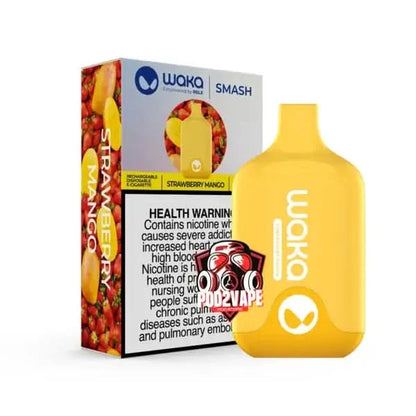 Relx waka smash 6000 puffs strawberry mango