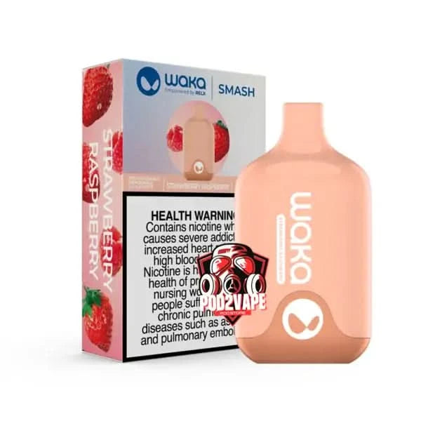 Relx waka smash 6000 puffs strawberry raspberry