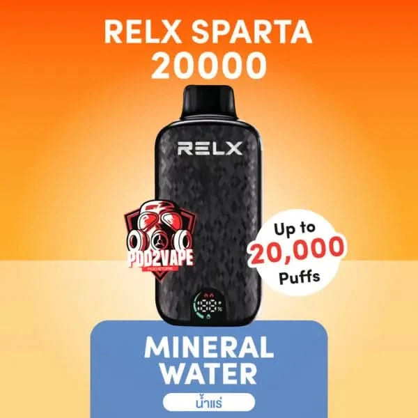 Relx sparta 20000 puffs mineral water