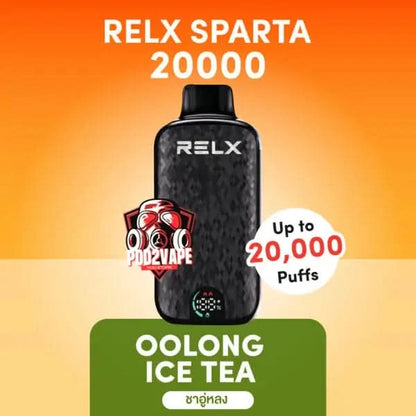 Relx sparta 20000 puffs oolong ice tea
