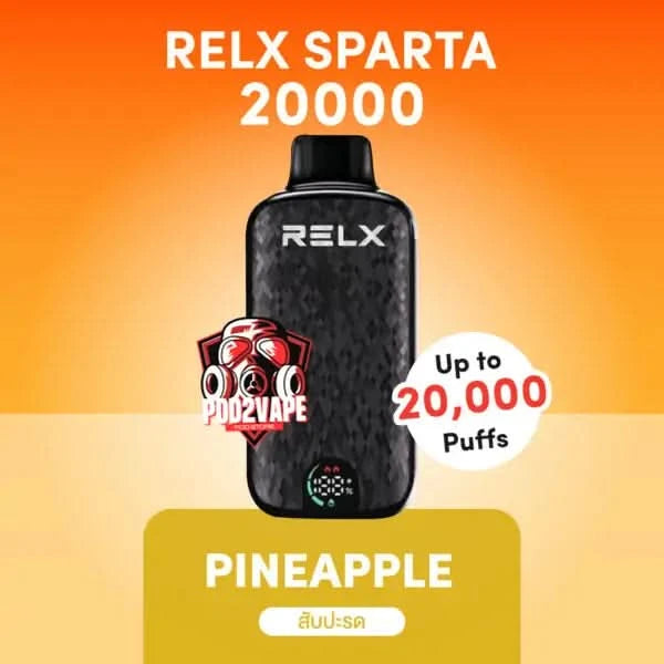 Relx sparta 20000 puffs pineapple