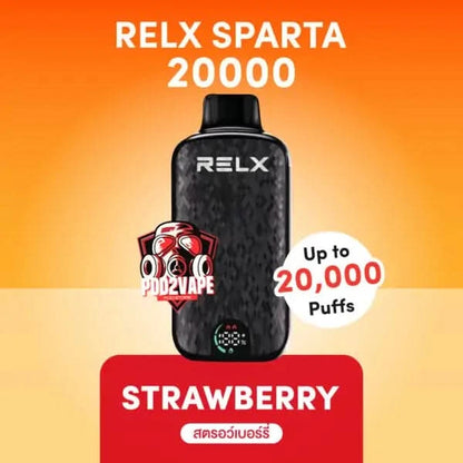Relx sparta 20000 puffs strawberry