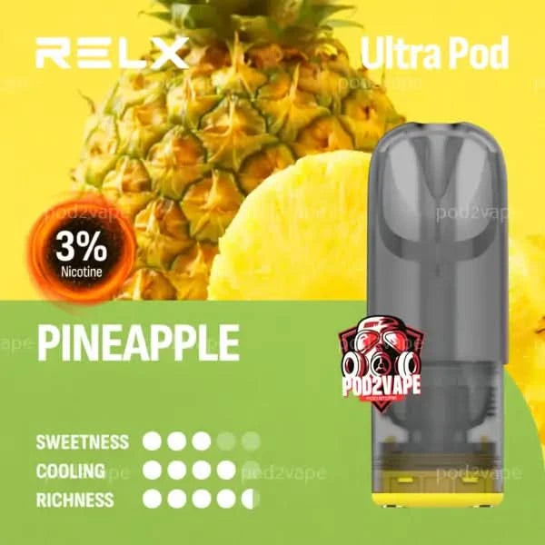 หัว Relx ultra pineapple nic30