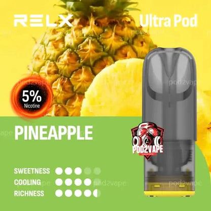 หัว Relx ultra pineapple nic50