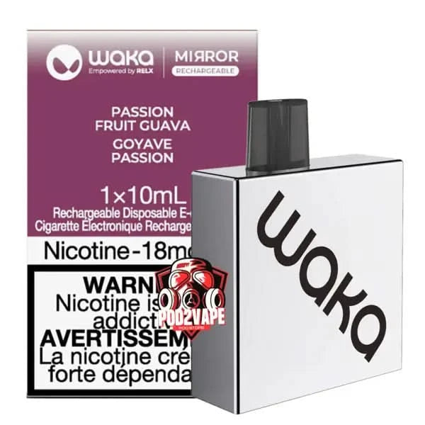 Relx waka mirror 4500 puffs passion fruit guava