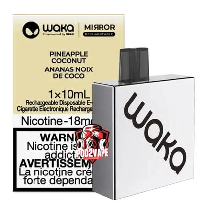 Relx waka mirror 4500 puffs pineapple coconut