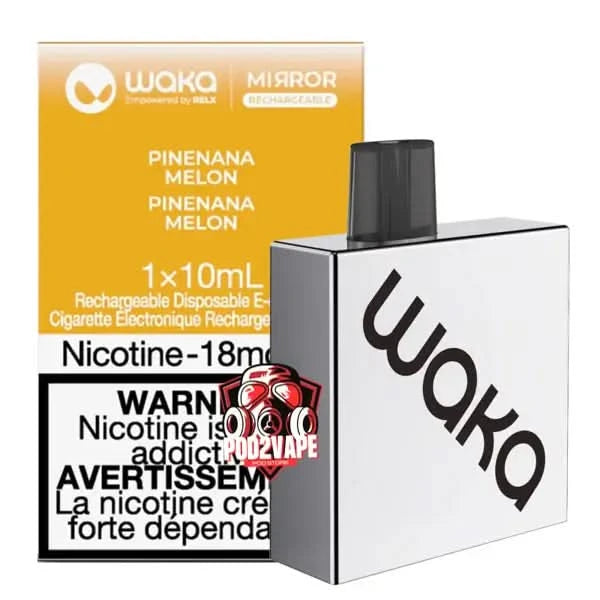 Relx waka mirror 4500 puffs pineapple melon