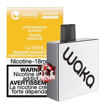 Relx waka mirror 4500 puffs strawberry mango