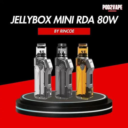 Rincoe jellybox mini 80w rda พอตไฟฟ้าแบบอะตอม