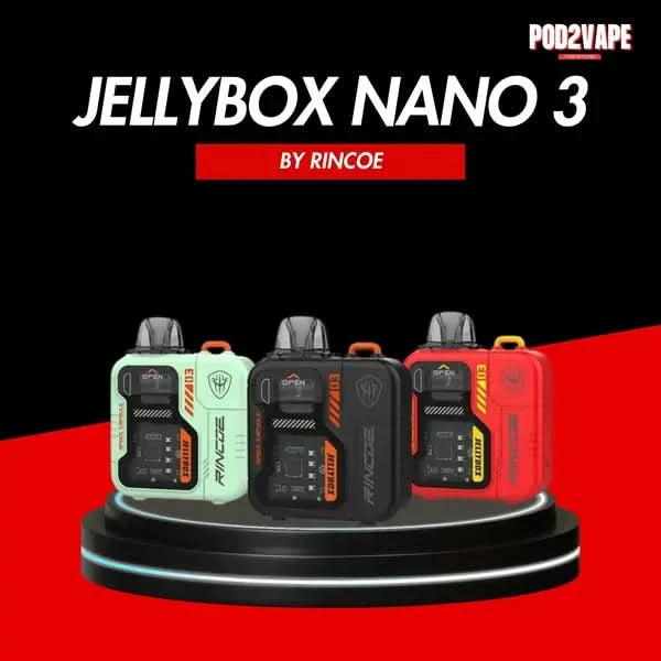 Rincoe jellybox nano 3 kit พอตไฟฟ้า มี 5 สี