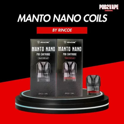 หัว Rincoe manto nano coils สำหรับ พอต Manto nano series ทุกประเภท ของแท้