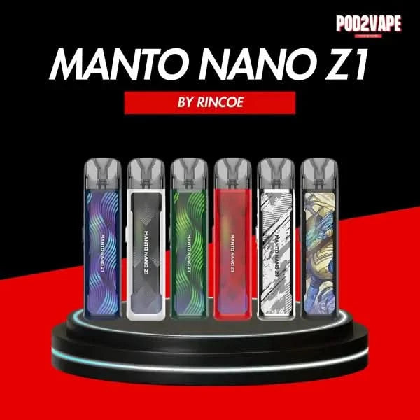 Rincoe manto nano z1 kit พอตไฟฟ้าลวดลายแปลกใหม่ ไม่เหมือนใคร