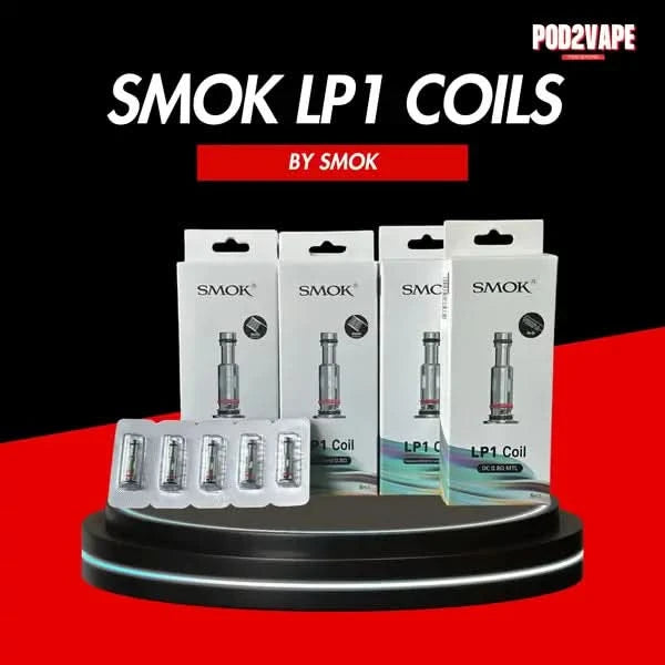 คอยล์ Smok Lp1 coils มี 3 ค่าโอมห์ให้เลือก ในกล่องมี 5 ชิ้น ของแท้จากร้าน Pod2vape