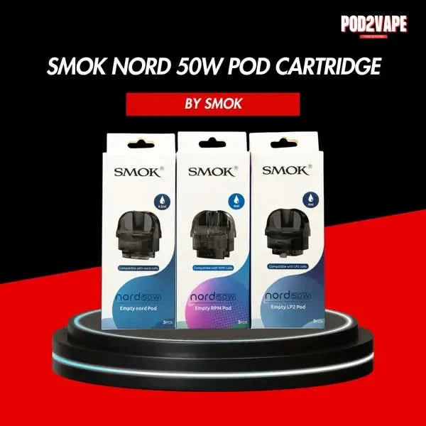 หัวแท้งค์ Smok nord 50w มี 3 แบบให้เลือก สำหรับคอยล์ Nord/Rpm/Lp2