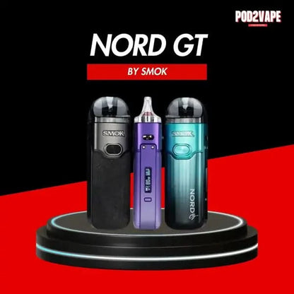 Smok nord gt kit พอตบุหรี่ไฟฟ้า ยอดนิยมของแบรนด์ ให้ฟีลสูบดีเยี่ยม