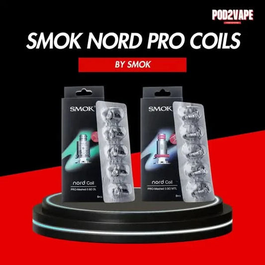 คอยล์ smok nord pro coils มี 2 ค่าโอมห์ 0.6/0.9 Ohm กล่องมี 5 ชิ้น