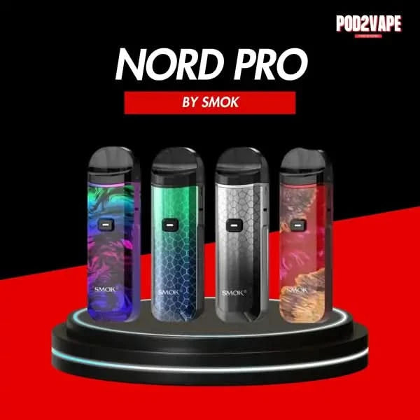 บุหรี่ไฟฟ้า Smok nord pro kit มีหลายสีให้เลือกใช้งาน