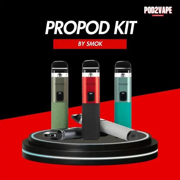 Smok propod kit พอตบุหรี่ไฟฟ้า รุ่นใหม่ ทรงยาว จากแบรนด์ยอดนิยม