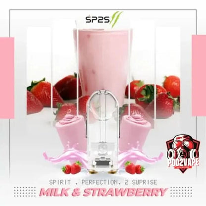 หัวพอต Sp2s ll pod milk strawberry