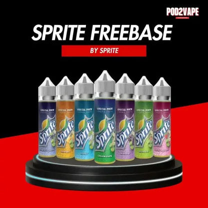 น้ำยาฟรีเบส สไปร์ท Sprite freebase 60ml มีหลากหลายรสชาติ ผสมผลไม้อย่างลงตัว